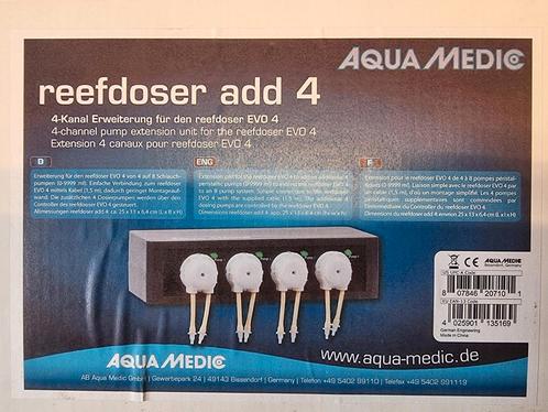 Pompe doseuse à extension Reefdoser evo 4 add 4 Aquamedic., Animaux & Accessoires, Poissons | Aquariums & Accessoires, Comme neuf