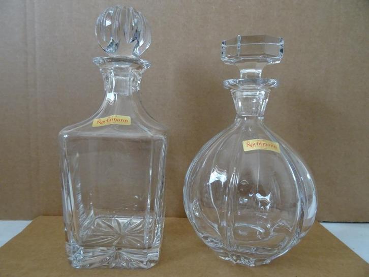 Kristallen Karaf wijnkaraf set karaffen Nachtmann Germany, Verzamelen, Porselein, Kristal en Bestek, Zo goed als nieuw, Overige typen
