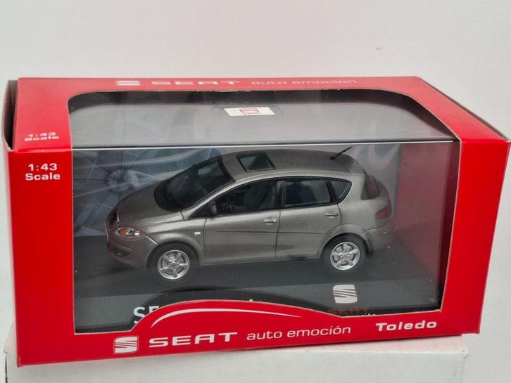 Seat Toledo "Sombra Grey" 1/43, Hobby en Vrije tijd, Modelauto's | 1:43, Zo goed als nieuw, Auto, Verzenden