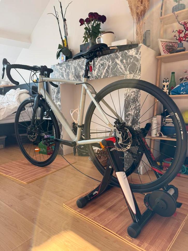 Home trainer, Vélos & Vélomoteurs, Vélos | Vélos de course, Comme neuf, Enlèvement