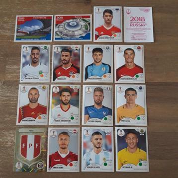 Panini World Cup 2018 150 stickers incl Ronaldo beschikbaar voor biedingen