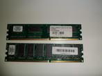 2x Ram geheugen Corsair 128mb, 266Mhz DDR voor desktop, Computers en Software, RAM geheugen, 1 GB of minder, Ophalen of Verzenden