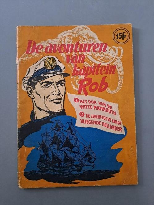 Kapitein Rob, nr.1, het Rijk vd Witte Mammouth, 1st druk, Livres, BD, Une BD, Enlèvement ou Envoi
