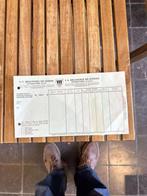 Brouwerij brasserie De Gomme Ruddervoorde leveringsnota, Ophalen of Verzenden, Nieuw, Overige typen