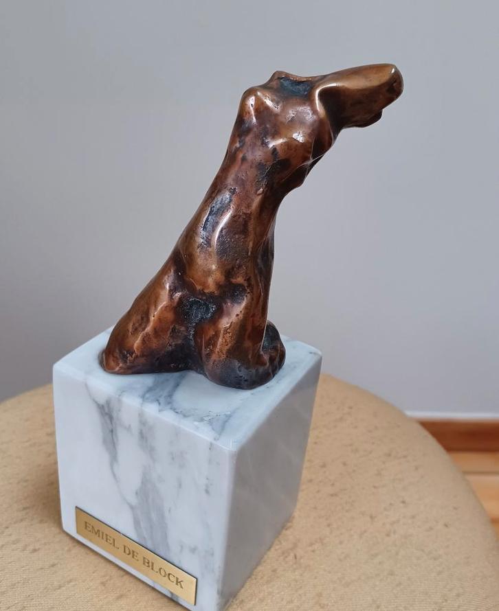 Sculpture en bronze, Antiek en Kunst, Antiek | Brons en Koper, Brons, Ophalen