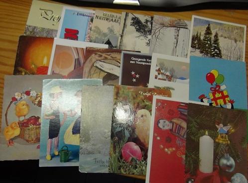 Set avec différentes cartes (vœux, Noël,..., Hobby & Loisirs créatifs, Cartes | Fabrication, Utilisé, Autres thèmes, Enlèvement ou Envoi