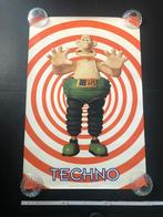 Vintage mega poster Techno 1995, Comme neuf, Enlèvement ou Envoi