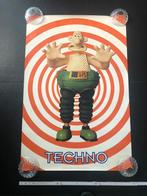 Vintage mega poster Techno 1995, Verzamelen, Ophalen of Verzenden, Zo goed als nieuw