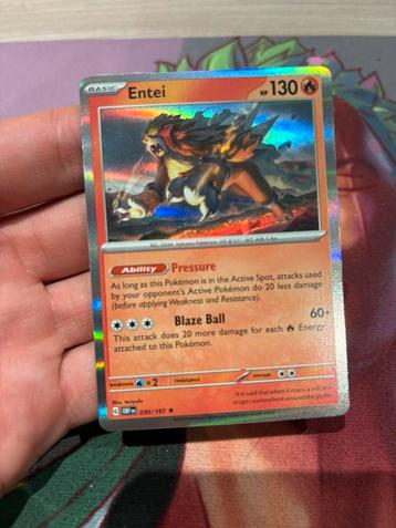 Entei (OBF 030) Obsidian Flames