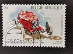 Belgie 1996 - 100 jaar autoraces in Spa - Alfa Romeo, Postzegels en Munten, Ophalen of Verzenden, Gestempeld, Auto's