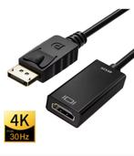 DisplayPort naar HDMI-compatibele 4K-adapterconverter Man DP, Ophalen of Verzenden, Nieuw