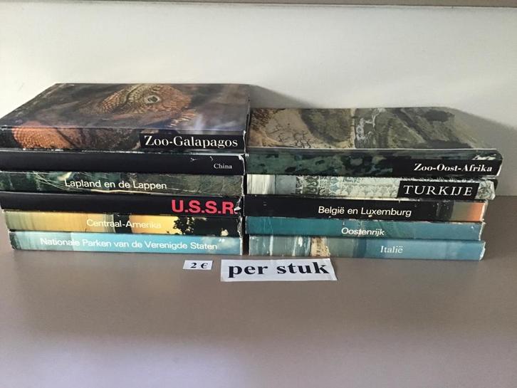 21 ARTIS Historia boeken aan slechts 2 euro per boek, Boeken, Reisgidsen, Zo goed als nieuw, Ophalen of Verzenden