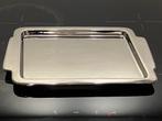 Antiek Massief INOX en Onverwoestbaar Dienblad !!, Huis en Inrichting, Ophalen of Verzenden, Gebruikt, Rechthoekig, Metaal