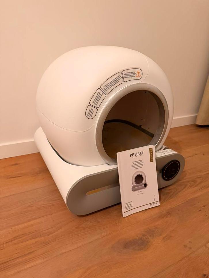 LUNASEA robotstofzuiger – volledig werkend, Animaux & Accessoires, Bacs à litière, Utilisé, Fermé, Autonettoyant, Enlèvement ou Envoi