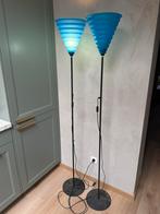 2x IKEA lamp jaren 80 blauw, Huis en Inrichting, Lampen | Vloerlampen, Ophalen, Zo goed als nieuw