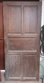 Porte bois 205x93cm, Bricolage & Construction, 75 à 150 cm, Enlèvement, Utilisé, Bois