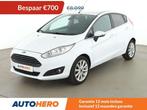 Ford Fiesta 1.0 EcoBoost Titanium (bj 2016), Auto's, Voorwielaandrijving, Stof, Gebruikt, Wit