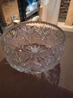 Kom in kristal., Antiek en Kunst, Ophalen