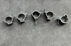 5x Showtec 50mm SlimLine Half Coupler SWL: 100 Kg, Aluminum, Ophalen of Verzenden, Gebruikt