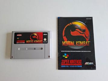 Game Nintendo Mortal Kombat met handleiding  beschikbaar voor biedingen