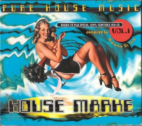 878 - HOUSE MARKE - VOL.1 - 3CD - DIGIPAK - NIEUW, Cd's en Dvd's, Cd's | Dance en House, Nieuw in verpakking, Techno of Trance