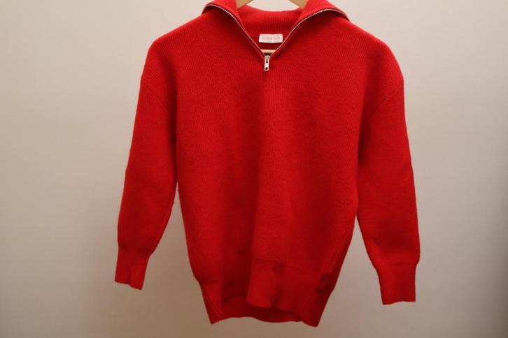 Rode Unisex trui Simple Kids, Kinderen en Baby's, Kinderkleding | Maat 164, Zo goed als nieuw, Jongen of Meisje, Trui of Vest