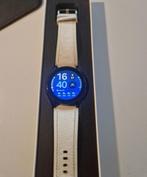 Samsung Galaxy watch 4 met draadloze lader en lederen band, Handtassen en Accessoires, Smartwatches, Samsung Galaxy watch 4, Wit