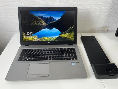 HP Elitebook 850 G3, i7, 512 GB SSD, 16 GB RAM, Computers en Software, Windows Laptops, Zo goed als nieuw, SSD, 16 GB, Azerty