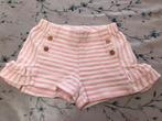 Roze/wit gestreept shortje van Zara, maat 98, Kinderen en Baby's, Kinderkleding | Maat 98, Broek, Meisje, Ophalen of Verzenden