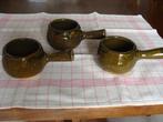 3 coquelons, allant au four, 1 cafetière grès brune, 1blanhe, Ophalen of Verzenden, Nieuw, Boerenbont, Overige typen