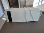 Quigg elektrische wandverwarming met afstandsbediening, Ophalen, Verwarmen, 2 snelheden, Zo goed als nieuw