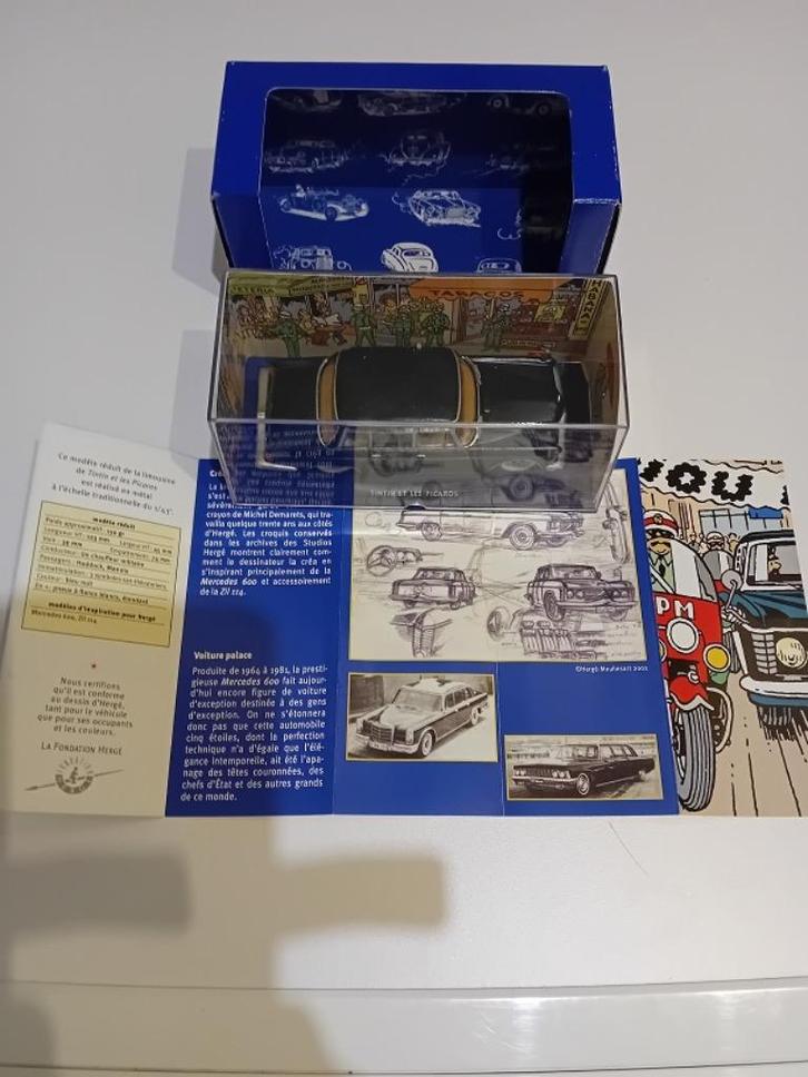 Kuifje nr 11 De regeringslimousine ( 1:43 ), Verzamelen, Stripfiguren, Nieuw, Overige typen, Kuifje, Ophalen of Verzenden