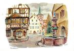 FRANCE : TURCKHEIM ## Cave Vinicole ##: 68 Haut-Rhin., Ophalen of Verzenden, 1980 tot heden, Gelopen, België en Luxemburg