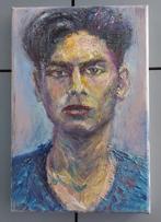 Belle peinture à l'huile portrait d'un jeune homme, Enlèvement ou Envoi