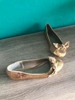 Goudkleurige ballerina’s maat 37, Ophalen, Meisje, Schoenen, Zo goed als nieuw