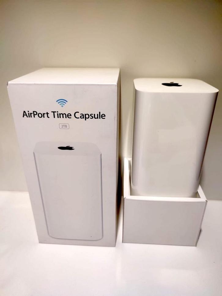 Apple AirPort Time Capsule 2 TB wifi disk (5th gen), Computers en Software, NAS, Gebruikt, Ophalen of Verzenden