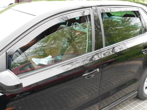 vw polo donkere zijwindschermen raamspoilers windgeleiders, Auto diversen, Tuning en Styling, Ophalen of Verzenden