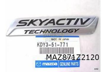 Mazda CX-5 embleem tekst ''SkyActiv technology'' achter Orig