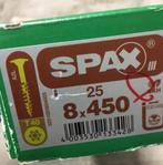 Spax 8x450 T40 Vijzen (Schroeven), Bricolage & Construction, 250 mm ou plus, Enlèvement, Vis, Neuf