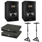 Adam T7V studio monitor set + stands + MON Pads, Audio, Tv en Foto, Luidsprekerboxen, Ophalen of Verzenden, Zo goed als nieuw