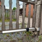 Poortopener voor dubbele poort met afstandsbediening, Tuin en Terras, Ophalen