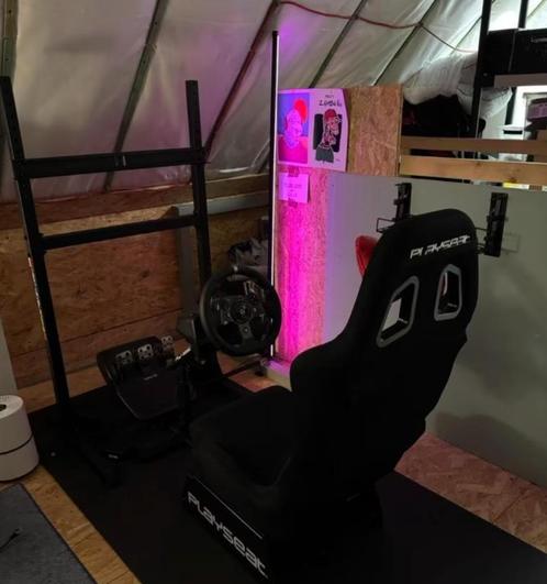 Playseat + accessoire + Logitech G920 en TV staander, Games en Spelcomputers, Spelcomputers | Xbox | Accessoires, Gebruikt, Xbox One