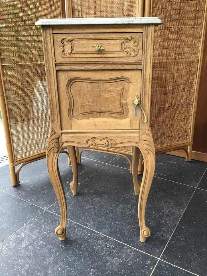 Antieke nachtkastjes (verschillende), Huis en Inrichting, Slaapkamer | Nachtkastjes, Zo goed als nieuw, 55 tot 70 cm, Minder dan 45 cm