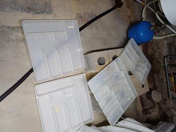 Lot de 4 rangés couverts de chez ikea, Enlèvement, Comme neuf, Autres matériaux, Ensemble de couverts