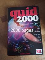Livre quid 2000 RTL, Livres, Encyclopédies, Enlèvement ou Envoi