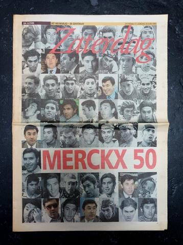 Merckx 50 + boekje Merckx overtrof ze allemaal beschikbaar voor biedingen