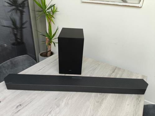 Soundbar SAMSUNG HW-Q700C + subwoofer, Audio, Tv en Foto, Soundbars, Zo goed als nieuw, Bluetooth, Met externe subwoofer, Ophalen