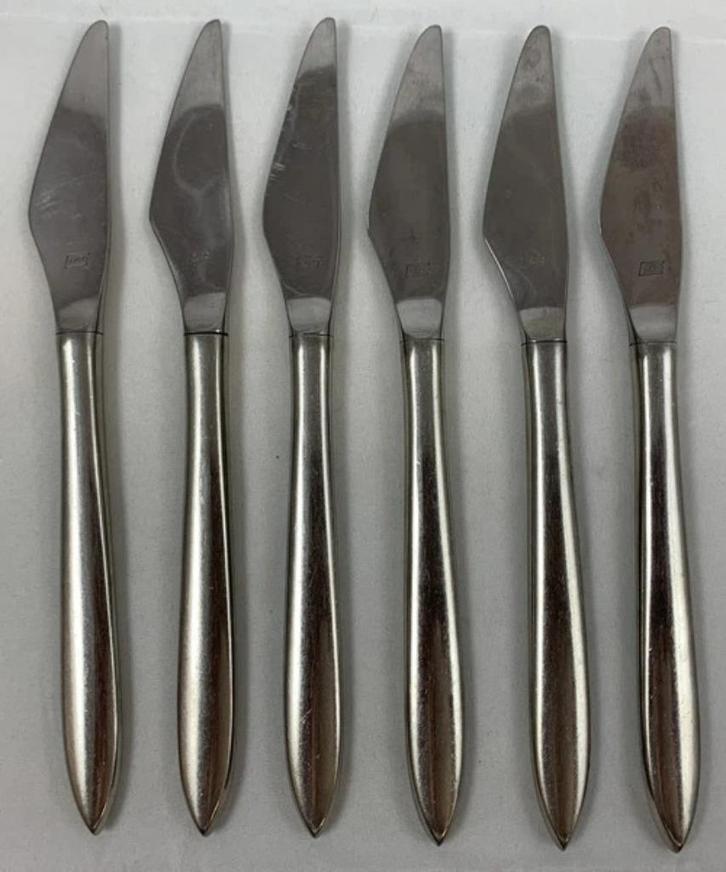 Gero Zildura 750 Festi bestek 6 stuks Dessertmes 19,5cm mes, Huis en Inrichting, Keuken | Bestek, Zo goed als nieuw, Verzenden