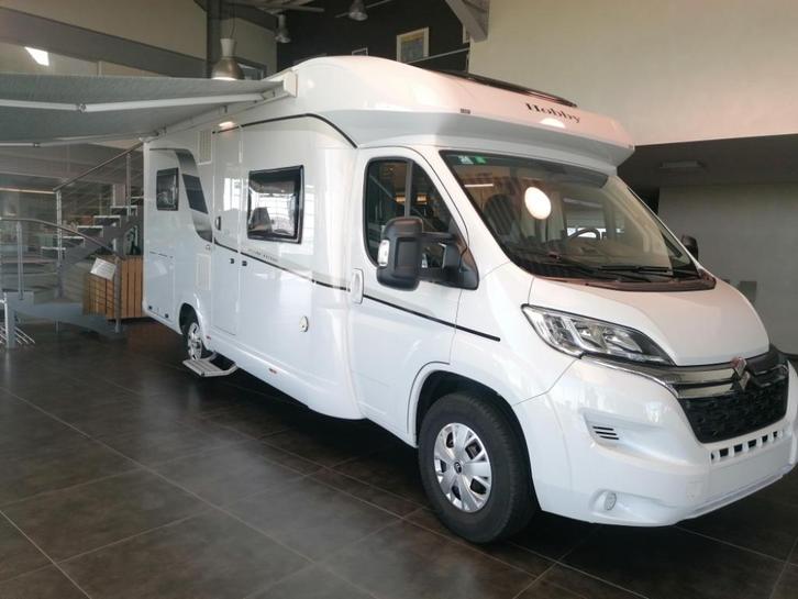 camping-car, Caravans en Kamperen, Mobilhomes, Bedrijf, tot en met 4, Half-integraal, Hobby, Overige merken, Diesel, Handgeschakeld