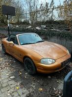 Mazda mx5 nb 1999, Auto's, Zwart, 1600 cc, Handgeschakeld, Particulier